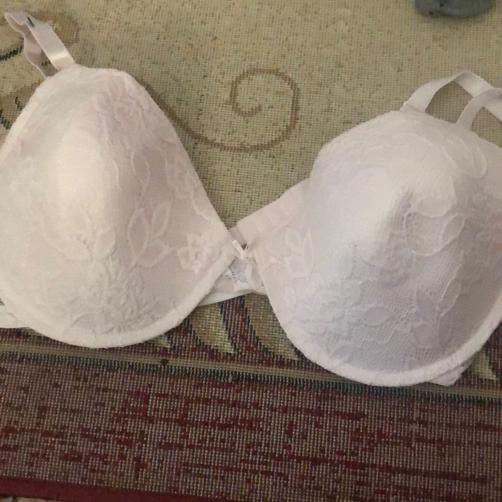Baby pink bra